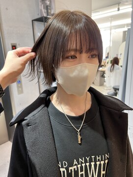 サンド 鹿児島中央(sand) @sei___sandインナーカラー/ショート/鹿児島中央