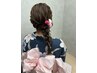 【 浴衣着付け&ヘアセット 】着付けとヘアセットのセットクーポンです。