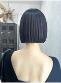 ミニボブ　切りっぱなしボブ