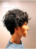 メンズ/パーマ/20代/自由が丘