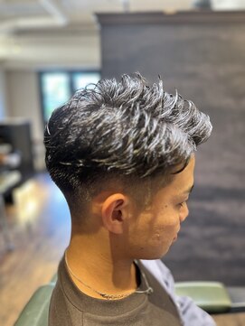 エクファフォーメン(EX-FA FOR MEN) ダークアッシュ/ニュアンスパーマ/韓国マッシュ/スペインカール