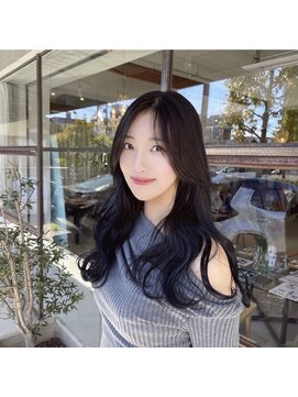 リトン(reton) 透明感カラー×韓国風巻き艶ロング