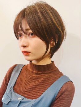 イマ(ima)の写真/【1番人気】shiwuカット+レベル3カラー+前処理TR￥6000！色持ちを良くする前処理トリートメント付き♪