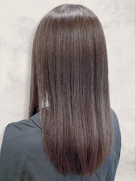 ニーズ(Needs) 20代30代艶感ストレート♪髪質改善カラーココアブラウン