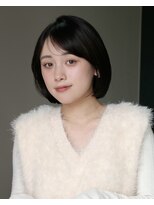 ガーデン オオタカノモリ(garden otakanomori)&nbsp;20代30代40代大人可愛い簡単内巻きボブ×透明感暗髪