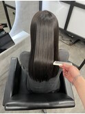 髪質改善ストレートで艶、ハリコシアップ