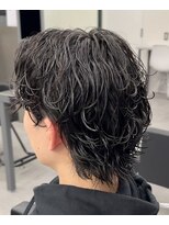 ノイセル 心斎橋(Noisyle)&nbsp;サーフカール×センターパート×海外ヘア×黒髪