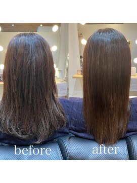 ツヤと髪 クリム(crim) 髪質改善、エステカラー・20代 30代、40代