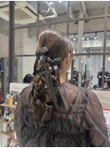 【Feria】 編みおろしアレンジ  福田沙也加