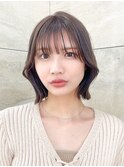 ボブ/ブリーチなし/髪質改善/縮毛矯正/韓国ボブ/立川ボブ