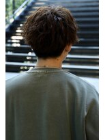 リップスヘアー 梅田アネックス(LIPPS hair)&nbsp;【波巻パーマ】前下がりマッシュ