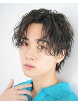 オーシャントーキョー 心斎橋(OCEAN TOKYO WEST)&nbsp;ツイストスパイラル波巻きスパイラルパーマセンターパートウルフ