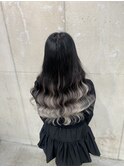 #エクステ#シールエクステ#ハイトーンエクステ