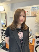 ベンジー 天神店(benji) ブリーチなし！ベージュ×レイヤー