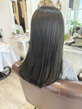 クッキー ヘアーアンドメイク(COOKIE Hair&Make) 【COOKIE】艶オリーブカラー