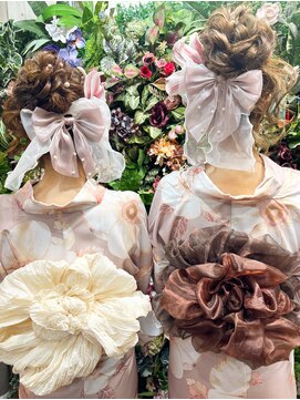 エルエス(L/S hairmake & Bridal) ふわふわお団子