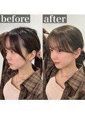 《顔まわり》小顔見えNo.1！垢抜ける顔まわりレイヤーカット