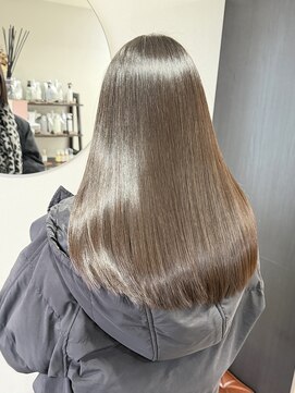 髪質改善ストレート