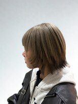 スウィープ 札幌大通(sweep) 透明感オリーブベージュショート