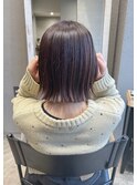 春なピンクが可愛い、ヘイリーボブ