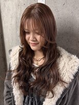 アジリ(agili) レイヤー/ブリーチなし/ヘーゼルベージュ/透明感カラー/韓国風