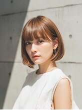 ルシードスタイル グローバルディー 稲毛店(LUCIDO STYLE GLOBAL.D) 透明感ボブ20代30代40代レイヤーカット韓国ボブ顔周り稲毛駅