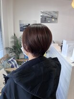 バイエイト 野並店(By Eight) ショート×ブラウン