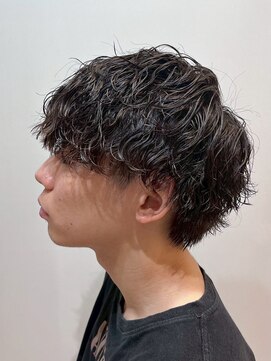 グロップ 町田(GLOP) ナチュラル質感メンズ波巻きパーマ