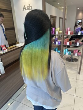 アッシュ 新杉田店(Ash) インナーグラデーション！