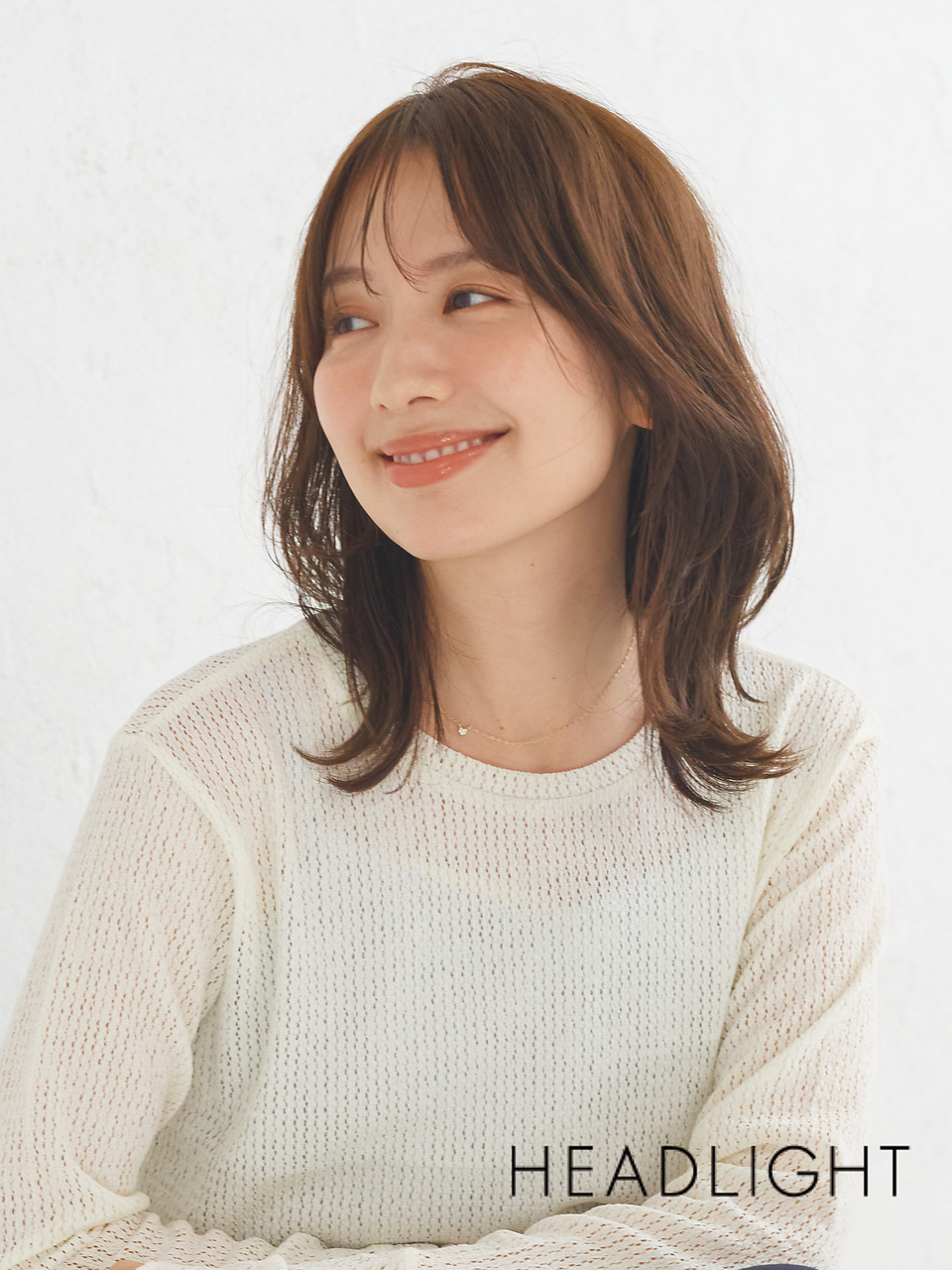 グラ デザイン アンド ヘアー 四条烏丸店(GRAS DESIGN & HAIR by HEADLIGHT) 小顔似合わせ韓国ミディアムレイヤーウルフ大人イメチェンくびれ