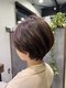 スリークス(3Cs)の写真/ショートヘア！！とにかくお任せ下さい！！普段のお手入れがしやすい×デザイン性に自信があります。