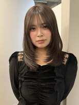 カノエ(canoe)&nbsp;ダークアッシュ顔周りレイヤー20代～50代【西新大濠荒戸】