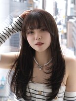 エアー 銀座(air)&nbsp;レイヤーカット／ナチュラル／モテ髪/銀座/ロングレイヤー
