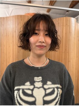 フィリュヌ(filune)の写真/ハードパーマから外国人風なラフなパーマまでどんなパーマスタイルも得意!ハイトーンの方もご相談ください*