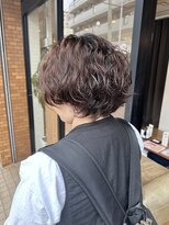 リノ(Lino) ショートボブ×パーマ