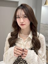 アース コアフュールボーテ 上田店(EARTH coiffure beaute)&nbsp;巻き髪に合わせたらさらに可愛い透明感