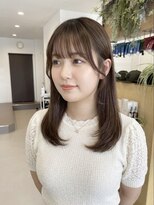 チオ(Chio)&nbsp;【富山】透明感ベージュブラウンツヤ感ミディアム
