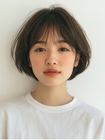 ロディーナコク 大口 新子安(rodina.coc) ハッシュカット/グレージュ/デザインカラー/大口新子安白楽鶴見