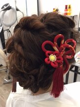 ピオニー(hair peony) アップ