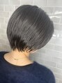 ロアヘアーコーディネート 京都駅前店(LoRE hair coordinate) すっきりタイトなショートボブ♪まるいシルエットで女性らしく☆