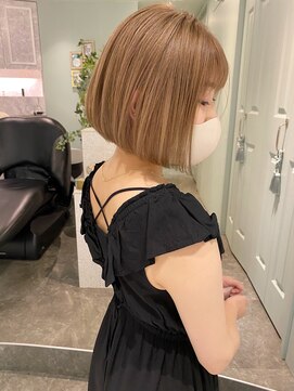 ロンド ロビン 栄(Lond robin) 【Lond robin】伊藤ガク ブリーチ/ボブ/ハイライト/ミニボブ