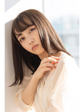 ヘアーサロン デ フォーエバークレール(hairsalon de Forever clair) 【clair齋藤】大人可愛い艶カラー鎖骨ミディアム30代40代50代