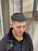 ウェルネス(Wellness)&nbsp;短めのクロップスタイルスキンフェード