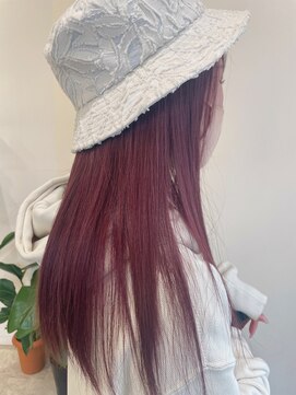 レガシーヘアーデザイン(Legacy hair design) 「艶髪レッドカラー」