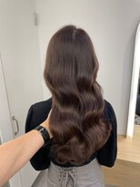 ジーナ セントラル銀座(Zina)&nbsp;大人かわいいコテ巻き＊ショコラブラウン＊カールZinaCENTRAL