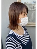 キュオンシア(CUEON. ciea)&nbsp;柔らかオレンジブラウン