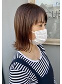 柔らかオレンジブラウン