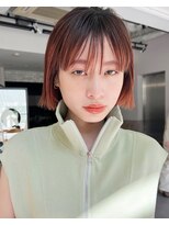 サンド 銀座(sand)&nbsp;切りっぱなしミニボブがおしゃれ☆