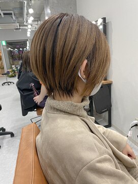 ジオ 国分寺(the O's) 斜めバング/シルキーベージュ/ブラントカット[国分寺駅]