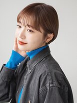 レベンス(Lebens)&nbsp;大人かわいいショートボブ×ハンサムショート×シルキーベージュ